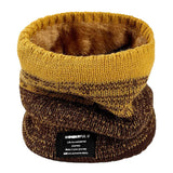 Men & Women  Knitted Fleece Ring  Neck Warmer