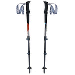 Pioneer 2 Pcs  Carbon Fiber  Walking Sticks Telescopic