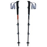 Pioneer 2 Pcs  Carbon Fiber  Walking Sticks Telescopic