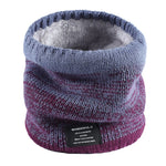 Men & Women  Knitted Fleece Ring  Neck Warmer