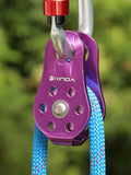 Climbing Pulley, Fixed Side Plate, Single Sheave