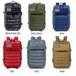 50L Backpk/Rucksack, Waterproof, 11 Colors'