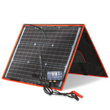 18V 80W Monocrystalline Folding Solar w/ Controller