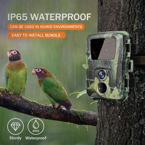 20MP Mini Trail Camera Surveillance, Tracking