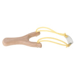 Natural Wood Slingshot W/ Rubber Band