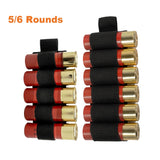 12GA Buttstock Shell Holder  5/6 Rounds   Elastic