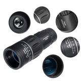 16X Monocular 66m/8000m Magnification, Dual Focus