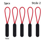 5pc Zipper Pullers For Sleeping Bags, Backpacks etc...