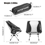 HITORHIKE Ultralight Folding Chair, High Load Bearing