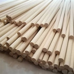 20pc High Quality Wooden Arrow Shaft 80cm L 8mm D