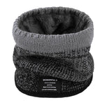 Men & Women  Knitted Fleece Ring  Neck Warmer