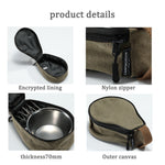 4-in-1 Cup/Bowl w/Mesh Strainer Lid & Storage Bag