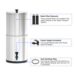 11L.StainlessSteel  Gravity Filtration 4  Emergency &  Preparedness