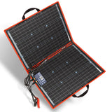 18V 80W Monocrystalline Folding Solar w/ Controller