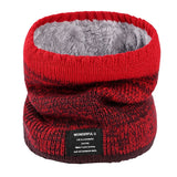 Men & Women  Knitted Fleece Ring  Neck Warmer