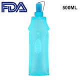 TPU Folding Soft Flask Water Bottle