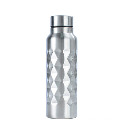 Stainless Steel Large Capacity Sport Bottle, Leak-Proof