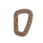 *DON"T-LOSE-IT* Carabiner D Rings, Spring Snap