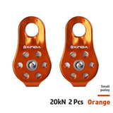 Climbing Pulley, Fixed Side Plate, Single Sheave