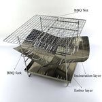 Ultralight Stainless Steel Folding Grill