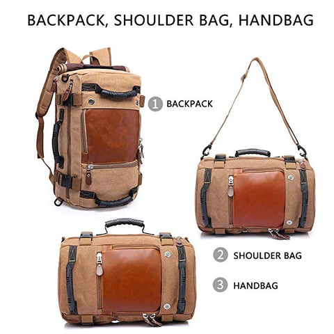 Multi-functional Large Capacity CANVAS Bag