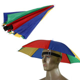 Rain Umbrella Hat/Sun Shade, Waterproof  *PESCA*