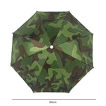 Rain Umbrella Hat/Sun Shade, Waterproof  *PESCA*