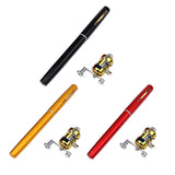 Pocket Telescopic Mini Fishing Pole With Reel