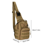 SLING STYLE MOLLE   CHEST/BACK BAG