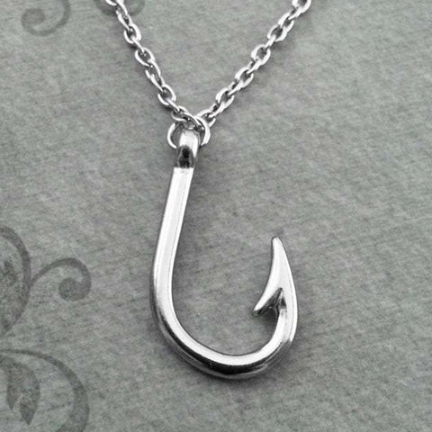 Vintage Fishhook Pendant