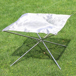 Mesh Fire Pit w/bag, Durable Stainless Steel, BBQ/Bonfire