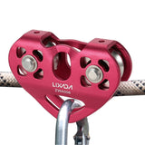 Lixada 30KN Pulley Aluminum Magnesium Alloy