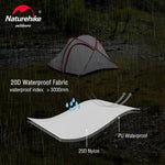 Naturehike Hiby 3 Person, Ultralight, Waterproof