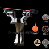 Quick Pressure Slingshot, Laser Sight, w/5 aiming needles, double screw