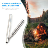 NO BREEZE, NO PROBLEM   Stainless Steel   Blow Tube