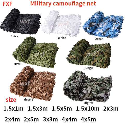 Military camouflage nets