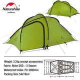 Naturehike Hiby 3 Person, Ultralight, Waterproof