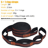 2pc Set Hammock Straps  HIGH LOAD BEARING