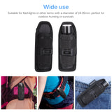 Clip On Backpack/Belt Flashlight Holster rotates 360