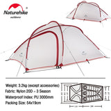 Naturehike Hiby 3 Person, Ultralight, Waterproof