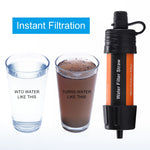 *BE PREPAIRED*   Straw-Type   Water Purifier   Filtration System