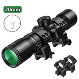 1.5-5x32 Scope, Illuminated Optical Sight