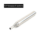 NO BREEZE, NO PROBLEM   Stainless Steel   Blow Tube