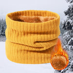 Men & Women  Knitted Fleece Ring  Neck Warmer