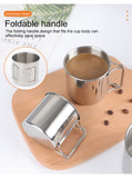 3/4 Pcs STAINLESS STEEL COOKING/COFFEE/WATER CUPS