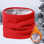 Men & Women  Knitted Fleece Ring  Neck Warmer