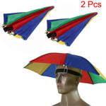 Rain Umbrella Hat/Sun Shade, Waterproof  *PESCA*