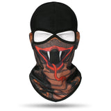 3D  Face/Neck Warmer, Motorcycle, Ski, Snowboard