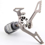 Solo Titanium Gas Stove, 25g Mini Gas Burner