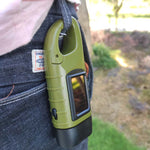 Solar Flashlight w/ Hand Crank